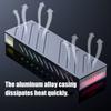 Корпус для жесткого диска M.2 NVME 10 Гбит/с Корпус для жесткого диска со светодиодной подсветкой Простая установка для ПК 2230 2242 2260 2280