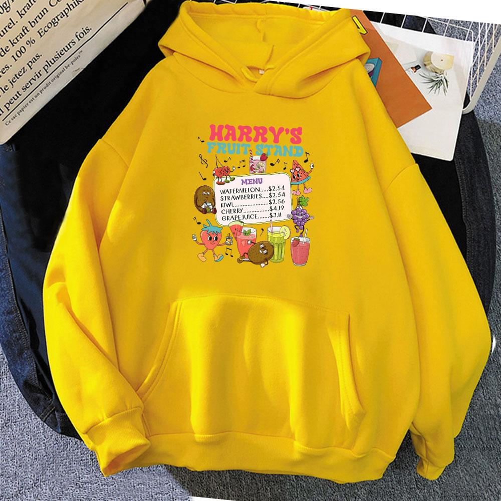 Толстовки с молочным дизайном от Harrys Fruit Stand, с мультяшным графическим принтом, повседневные теплые свитшоты для женщин, с длинным рукавом, удобные