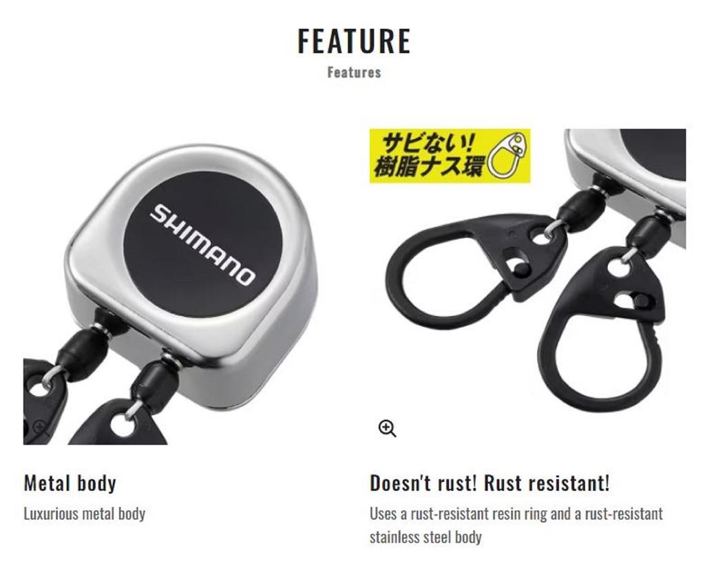 SHIMANO PI-411R Двойной штифт на катушке, металл, 38 см, белый 116369