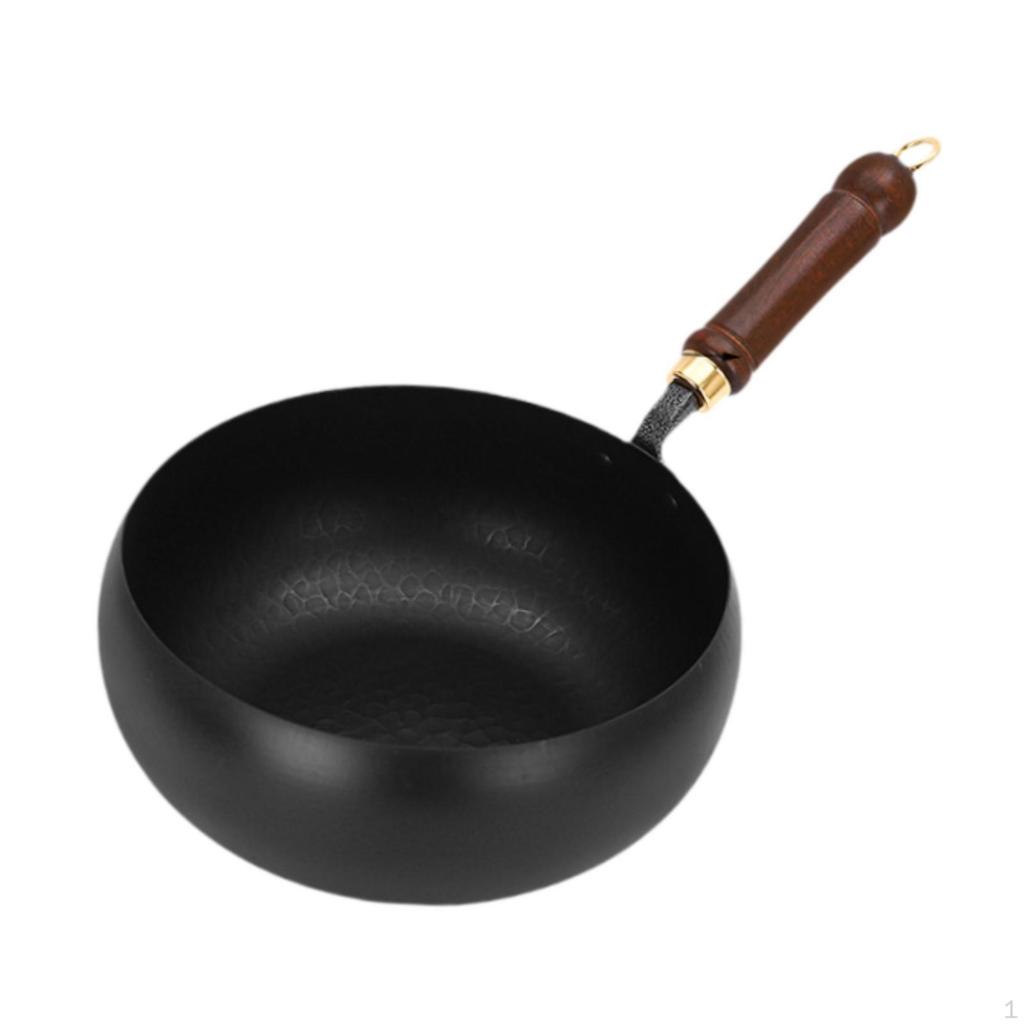 Chinese Cooking Wok Pan Induction Gas Stir Fry Round Bottom Cookware