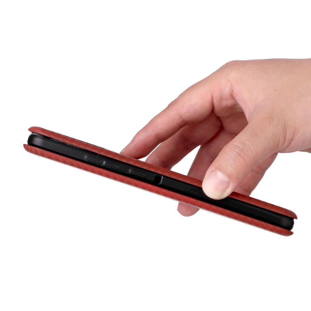 Чехол для Motorola Edge 70 5G с текстурой углеродного волокна, ударопрочный чехол из ПУ-кожи