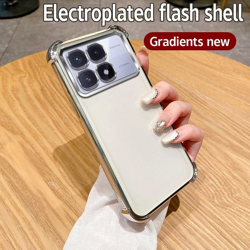 Для Xiaomi Redmi K70 Ultra Case Redmi K70 Extreme Edition Phone Case K70Ultra Bumper Shockproof Protective Cover Clear Galplate