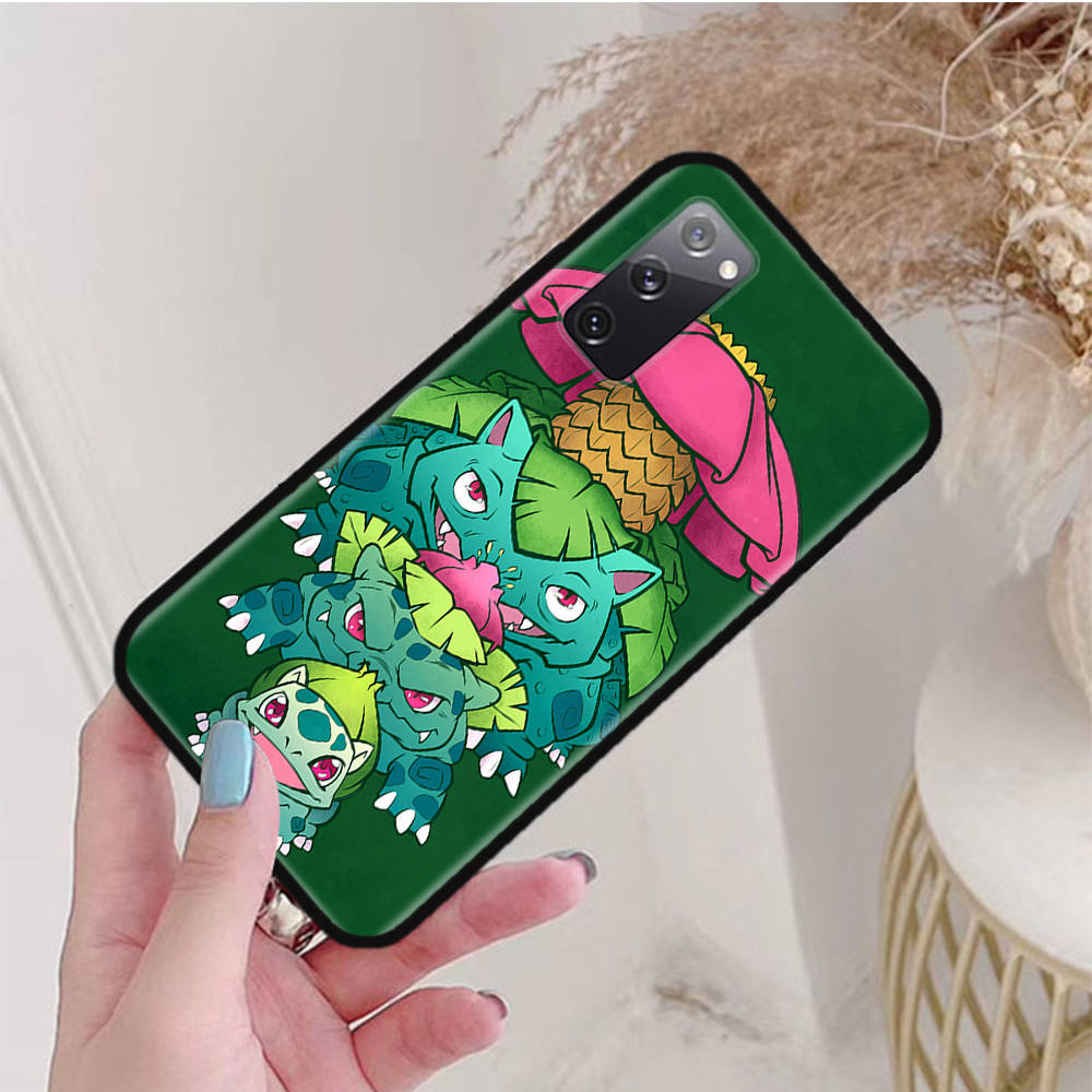 Черный чехол для OPPO Reno 8 6 5 4 Pro Plus Find X3 A17 A3 A31 A38 A40 A53 A54 A55 A74 A76 A78 A77 A80 A94 A95 A96 Lite P-35 Милые Покемоны Пикачус