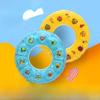 Children's and Adult Crystal Inflatable Swimming Ring with Double Airbag, Underarm Support, and Thickened Single Layer Design