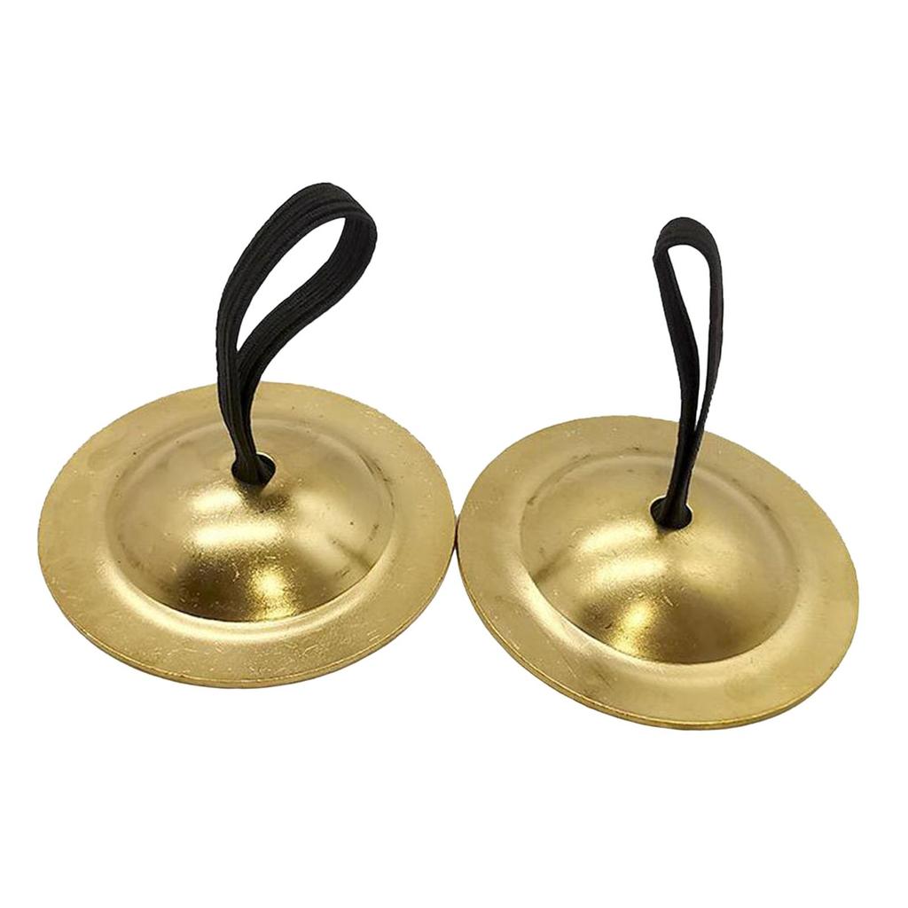 Crash Cymbal for Kids, Hand Cymbals, Belly Dancing Cymbals, copper Finger