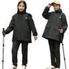 sunyhom Raincoat for Girls and Perfect for School Camping and Suitable for and School Entrance Waterproof and with Storage for Elementary and Junior
