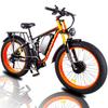 K800-2000W/48V23AH/18ah EBike 26X4,0-дюймовый электрический велосипед с двумя двигателями и приводом на два колеса, внедорожный электрический велосипед с толстыми шинами