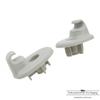 For Jeep Liberty Dodge Nitro Sun Visor Clip Set 1AR26DW1AA 2005-2012 2008-2012