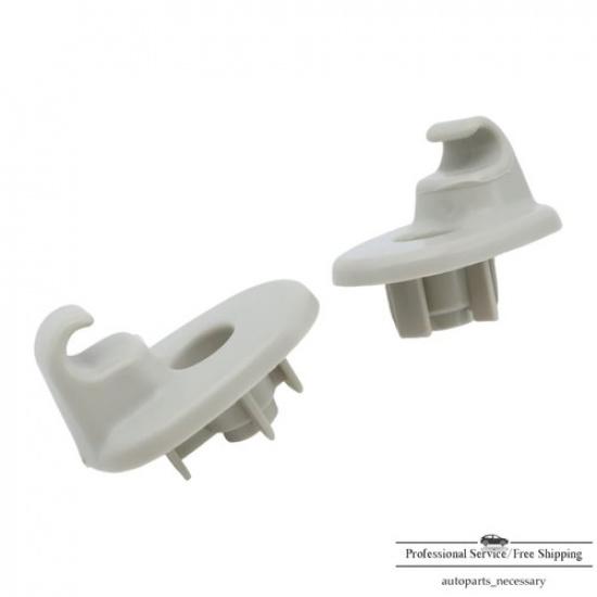 For Jeep Liberty Dodge Nitro Sun Visor Clip Set 1AR26DW1AA 2005-2012 2008-2012