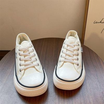 Женские парусиновые слипоны Mango черного цвета с флисовой подкладкой