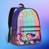 Новый рюкзак Hunterx Kpop Starry Sky для учеников начальной и средней школы (Аниме Мультфильм Рюкзак Охотницы на Ведьм Звездное Небо) 6277