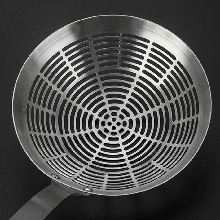 Практичная шумовка Стальная шумовка для слива и жарки Кухонная утварь