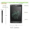 6,5 дюймовый LCD графический планшет для обучения детей рисованию