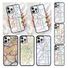 Чехол для телефона с картой лондонского метро для iPhone 17 Air 16 16e 15 13 14 11 12 Pro Max Plus coque fundas Shell