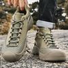 Мода 2025 Винтажный стиль Походные Мужские Уличные Водонепроницаемые Ботинки Универсальные Легкие Нескользящие Спортивные Треккинговые Мужские Кроссовки Размер 38-46