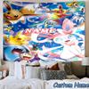 Custom Name Tapestry Pok-mon Tapestry, Unique Design Tapestry, Suitable for Bedroom,Livingroom, Playroom,Heartwarming Fan Holiday Gifts