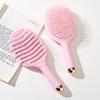 Pink series air cushion comb female self-use long hair airbag massage comb anti-static dry and wet dual-purpose hollow comb fluffy comb