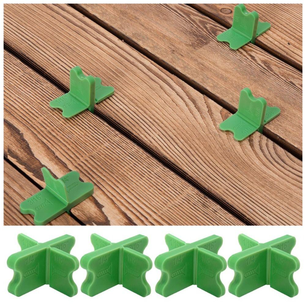 4 шт. зеленых распорок для палубных досок 4 толщины распорки для палубных досок в ассортименте для обработанных под давлением настилов