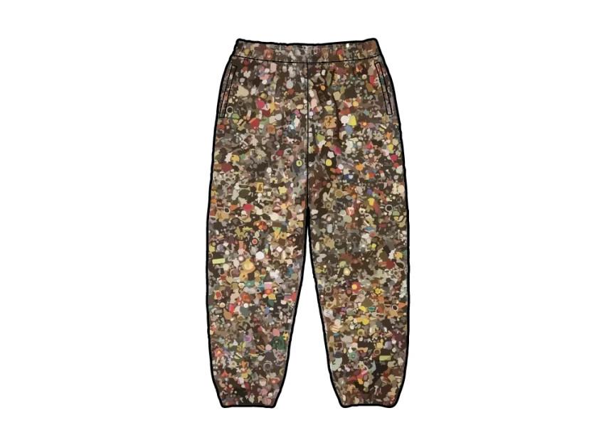 Supreme Штаны "Multicolor" от X Mike Kelley