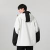 Jacket Men's Spring and Autumn Functional Color Matching Jacket Tooling Hooded Windproof Boys Top