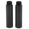 2pcs Mic Holder Extension Rod Set Adjustable Length Durable Microphone Holder Upgrade Parts