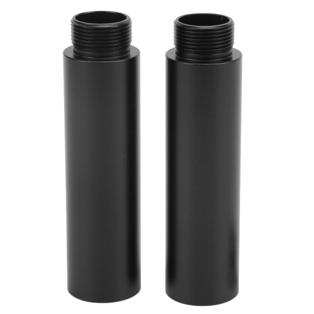 2pcs Mic Holder Extension Rod Set Adjustable Length Durable Microphone Holder Upgrade Parts