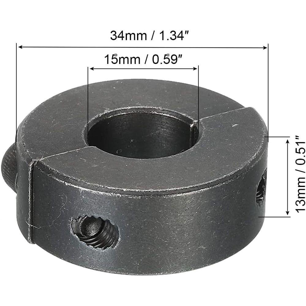 Внутренний диаметр 6-55 мм Двойной разъемный зажимной воротник Отверстие удерживающий зажим Системы конвейерных лент