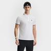 Fila Athletics Tennis Fashion Comfortable Simple Casual Sports Knit Short Sleeve Polo Shirt Men Tops Jade-White A11M523146F-WT
