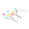 50 шт./100 шт. цветные иглы для рукоделия, пуговицы, булавки для шитья, лоскутное шитье