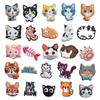 25Pcs Cat Series PVC Shoe Charms Shoe Decorations Shoe Accessories