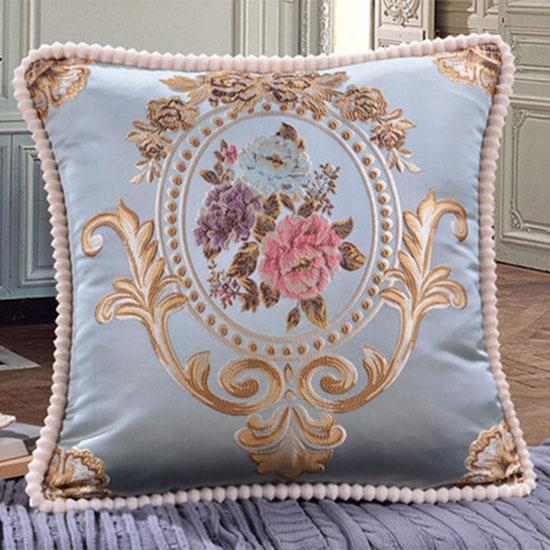 Моющиеся чехлы на подушки в европейском стиле с принтом, наволочка для дивана для гостиной, автомобильная подушка, подушка для поясничной поддержки, съемный чехол