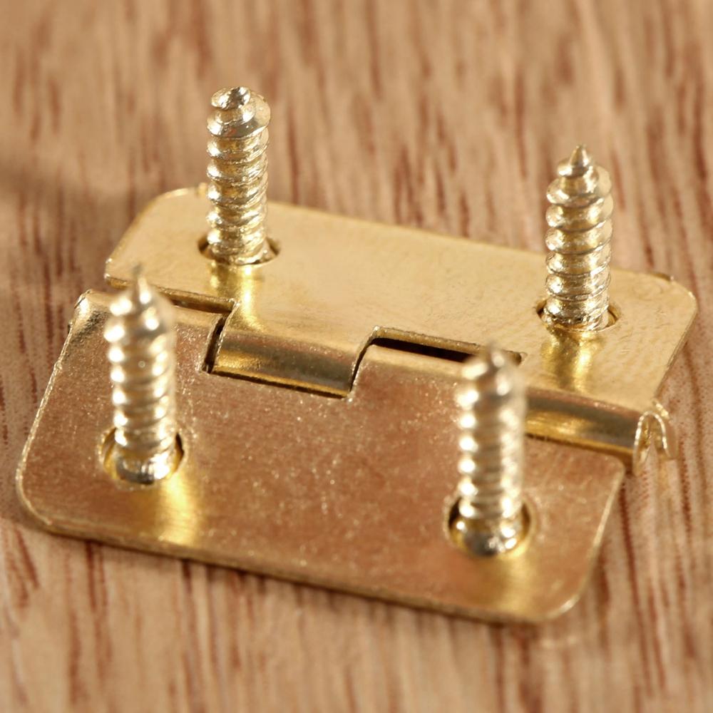 Houses for Wooden Box Model Making Jewelry Box Hinges Cabinet Accessories Mini Hinges Hardware