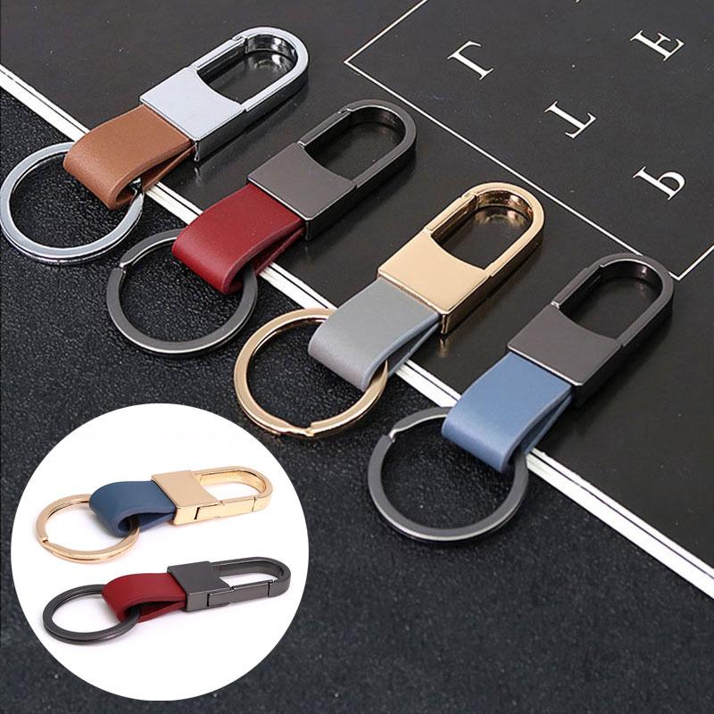 1PC PU Leather Keychain Jewelry Gift Car Keyring Keyholder Casual Key Chain Fashion Multiple Options Available