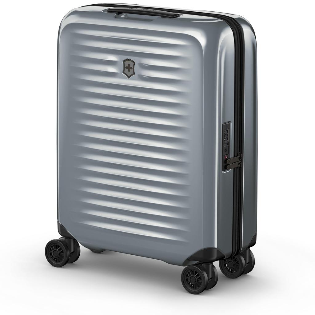 Airox Global Carry Business Dual Caster Butterfly Zipper Silver 612499 [Victorinox] Carry-on, Ultra-light Carry-on, Suitcase, Bag, Travel, Trip,