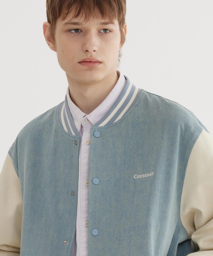 Covernat Cotton Denim Varsity Blue