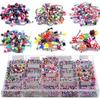 Stainless Steel Acrylic Piercing Mix Colors for Eyebrows Belly Lips Tongue Rings Nose Hoops Body Piercing Jewelry