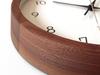 KATOMOKU muku clock 13 Настенные часы из ореха Плавная секундная стрелка Диаметр km-104WA 30,6 см (Кварцевые часы)