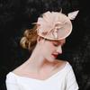 Women Flower Wedding Tea Party Mesh Hair Band Evening Party Fascinator Hat