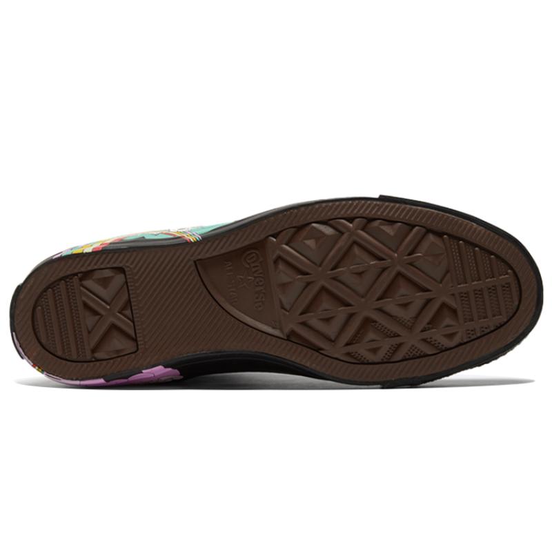 Converse Chuck Taylor All Star Модные высокие эспадрильи Унисекс Черный Розовый