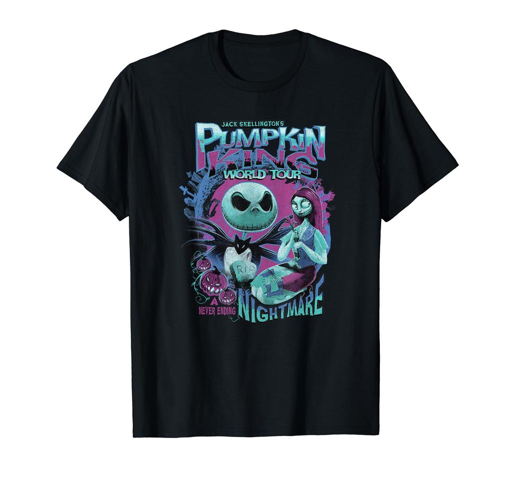 Disney's The Nightmare Before Christmas Jack & Sally King Tour T-Shirt