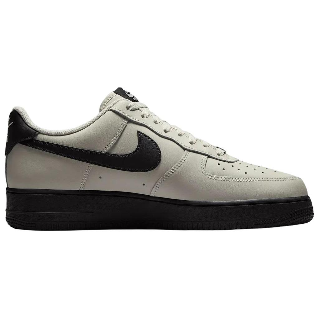 Nike Кроссовки Air Force 1 07 Light Bone Black Унисекс Кремовые FJ4146-005