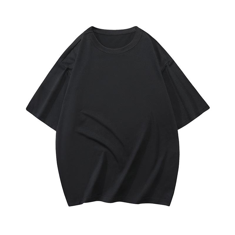 2025 Spring Summer Men Casual Short Sleeve T-Shirts Men Clothing Man Solid Color Streetwear Tshirts Male Couple White Tops Tees