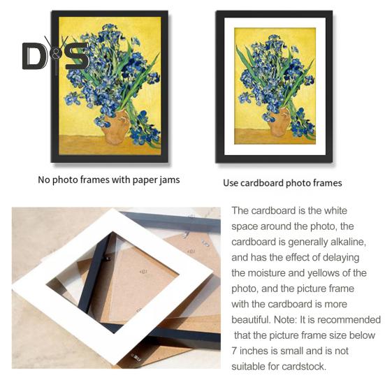 8/10-Inch Wooden Poster Frame High Clarity Glass Horizontal Vertical Modern Art Gallery Living Room Wall Kids Painting Photo Picture Artwork Display