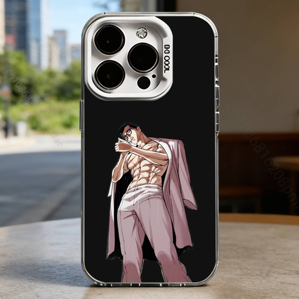 Горячие Комиксы L-Lookism Жесткий Чехол для Телефона для iPhone 17 16 15 14 13 12 11 Pro Max Plus16E X XR XS Max Ударопрочный Полное Покрытие
