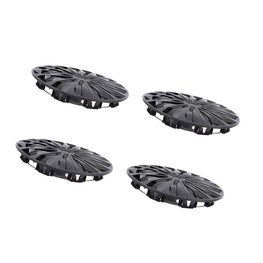 4 шт. 15-дюймовый колпак на диск   Полный   Стильный вид   Подходит   Для колес R15   Чехол для большинства автомобилей Грузовиков Внедорожников