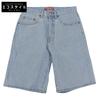 Excellent Condition Baggy Denim Wide-leg Shorts for Men, Light Blue, Size 30, 25mm Stainless Steel Bottoms 30 Light blueUsed