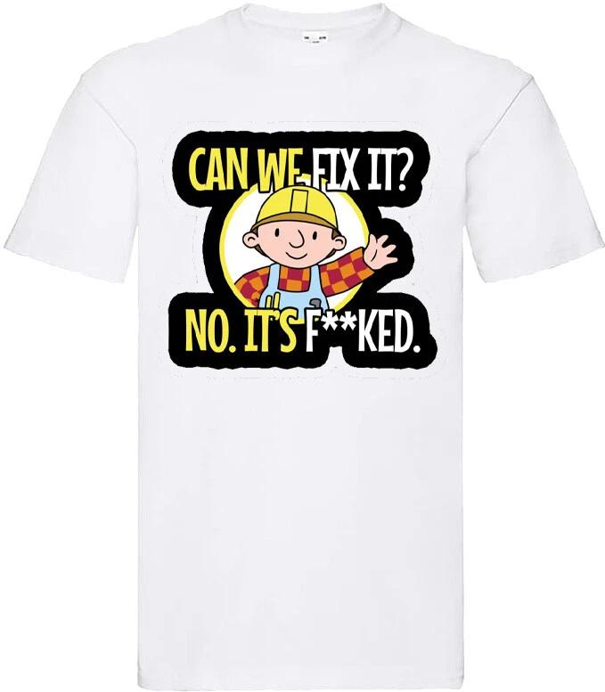 film movie horror birthday halloween novelty t shirt for bob can we fix it fans