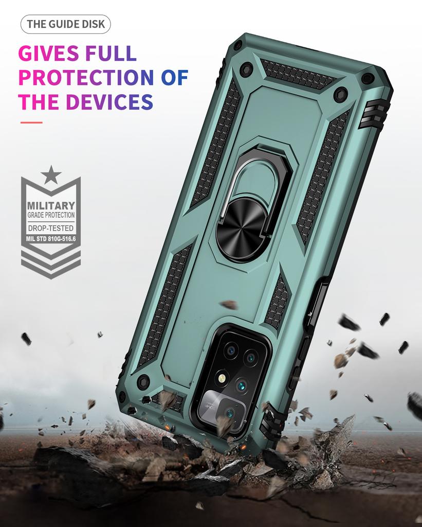 Противоударный чехол для Redmi 10 Чехол Redmi 10 Prime Ring Holder Phone Case For Redmi 10 Prime Redmi10 10Prime Funda Coque Capa