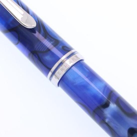 Б/У Перьевая ручка Pelikan Souverän M805 Blue Dunes F