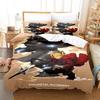3D Printed Cartoons Fullmetal Alchemist Bedding Set Single Twin Full Queen King Size Bed Set Adult Kid Bedroom Duvet Cover Sets